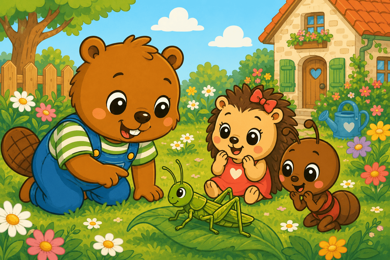 Bebi BergBiber und der hüpfende Gartenfreund - BergBiber GmbH