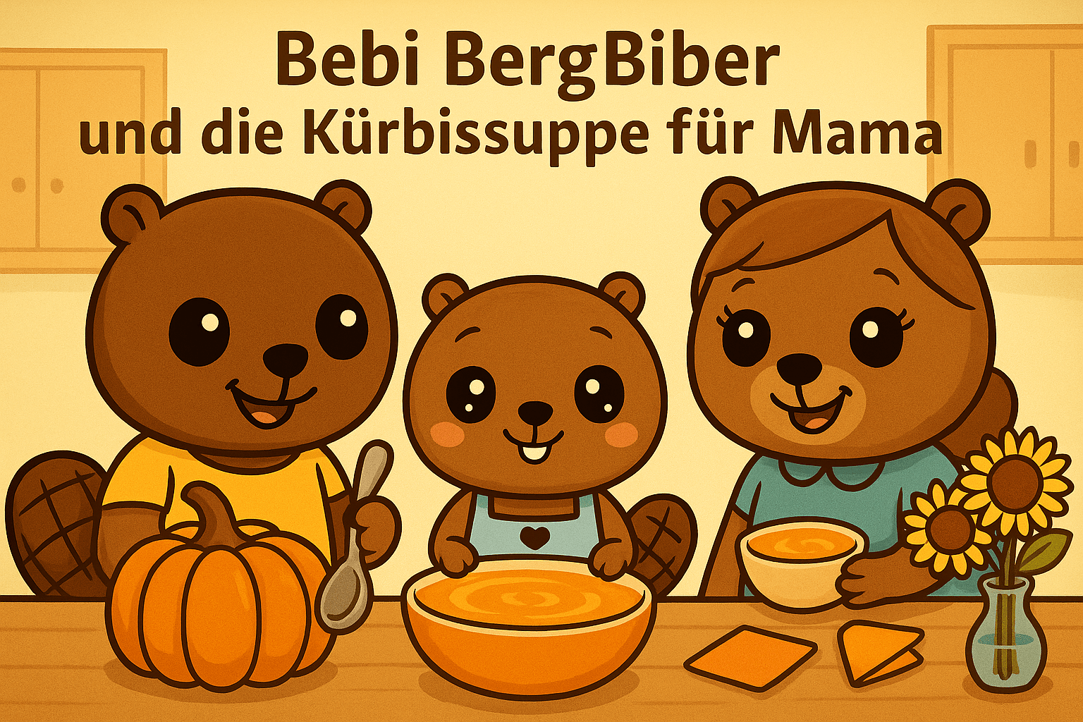 Bebi BergBiber und die Kürbissuppe für Mama - BergBiber GmbH