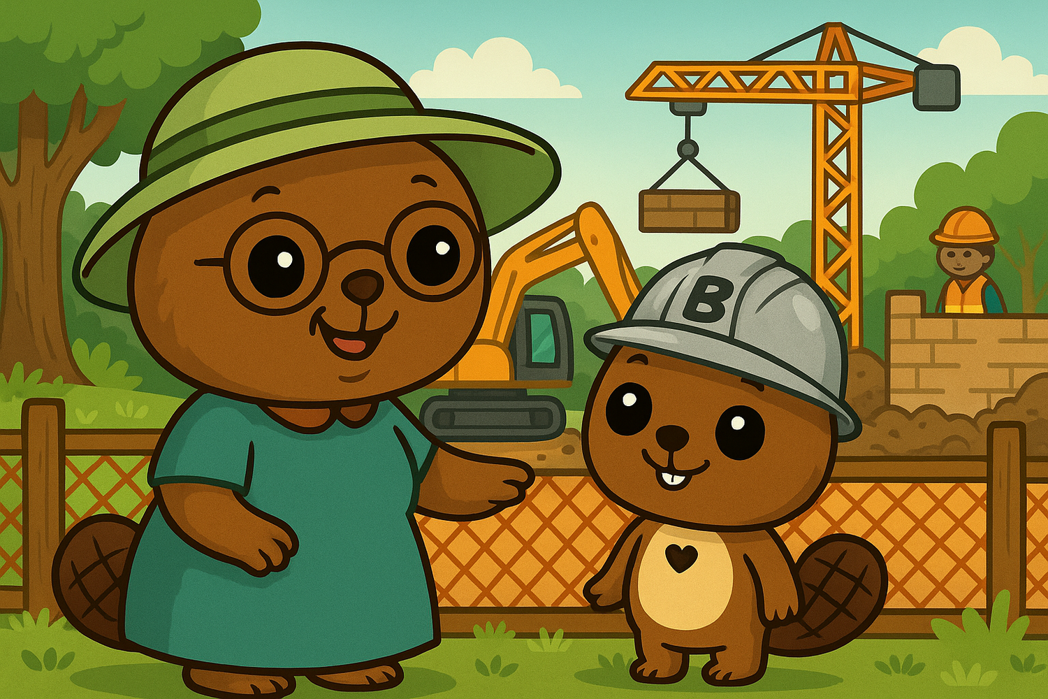 Bebi BergBiber und die große Baustelle