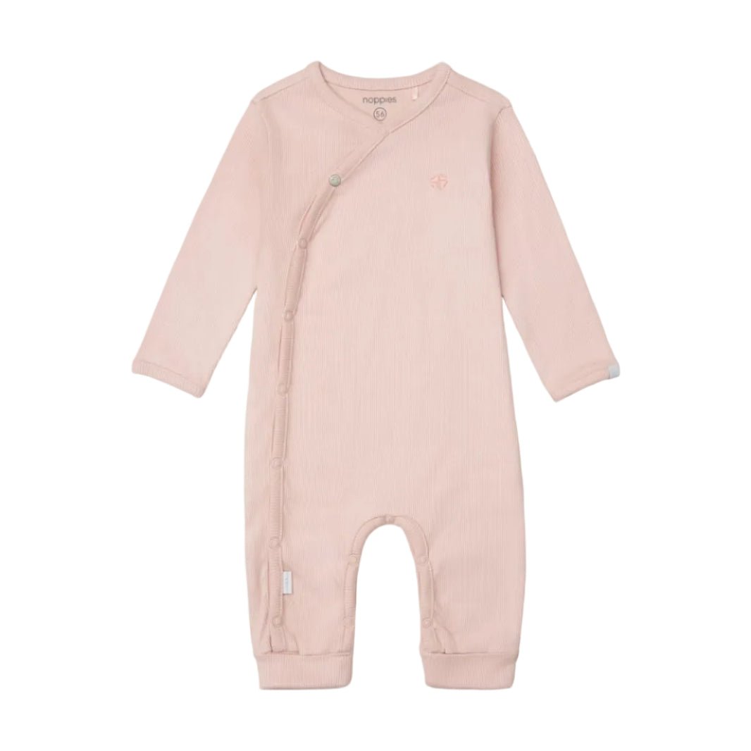 Noppies Strampler Nevis – Rose Smoke – Vorderansicht #Farbe_Rose Smoke