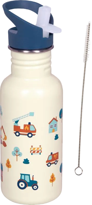 Edelstahlflasche Fahrzeuge - Wenn ich mal groß bin (0,5 l)