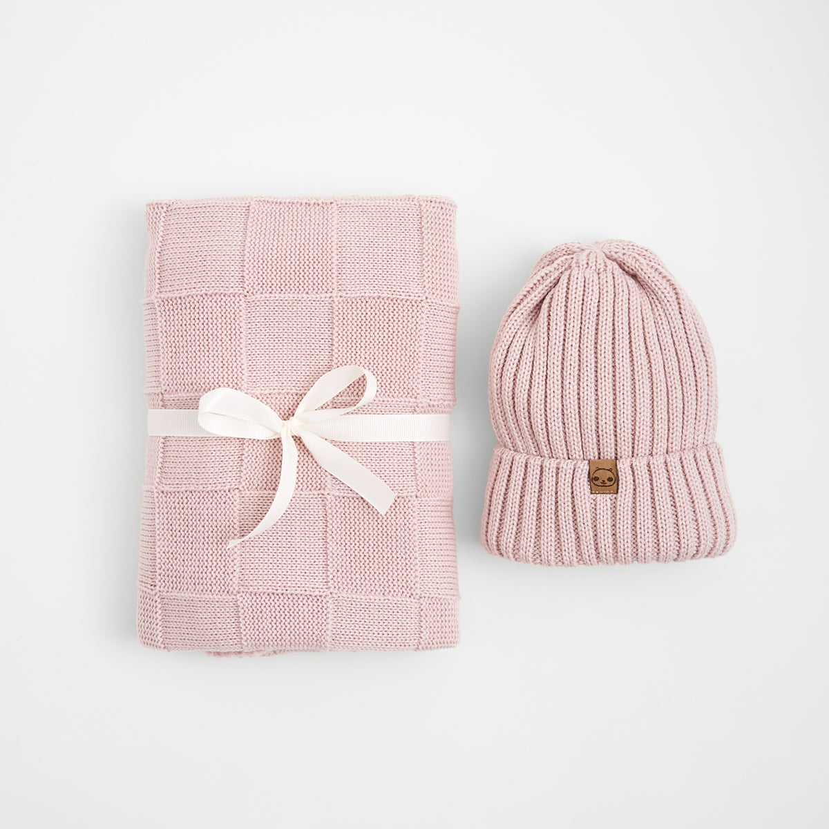 Merino Baby-Set – Decke & Mütze aus 100 % mulesingfreier Merinowolle