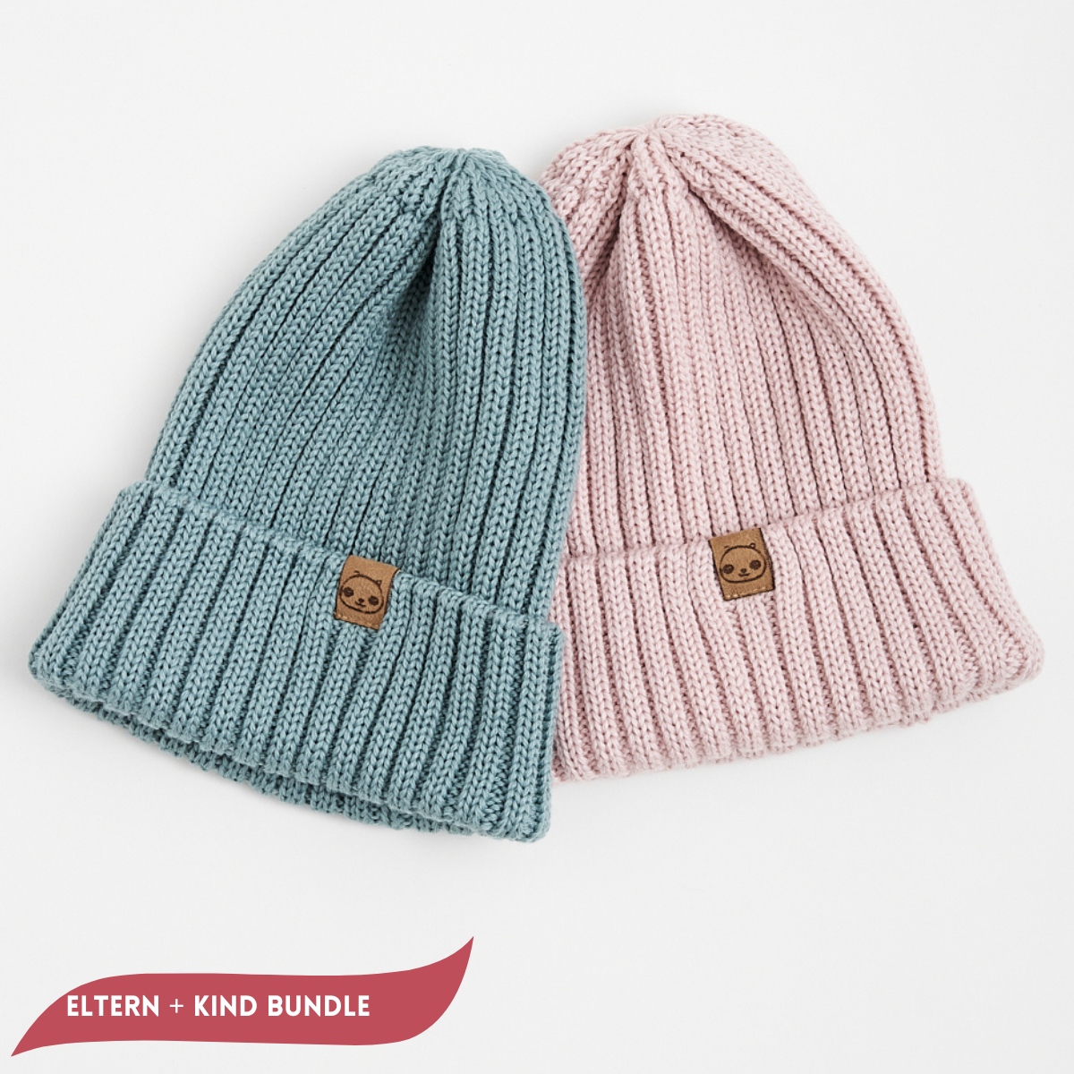 Mütze - 100% Merinowolle (mitwachsend)