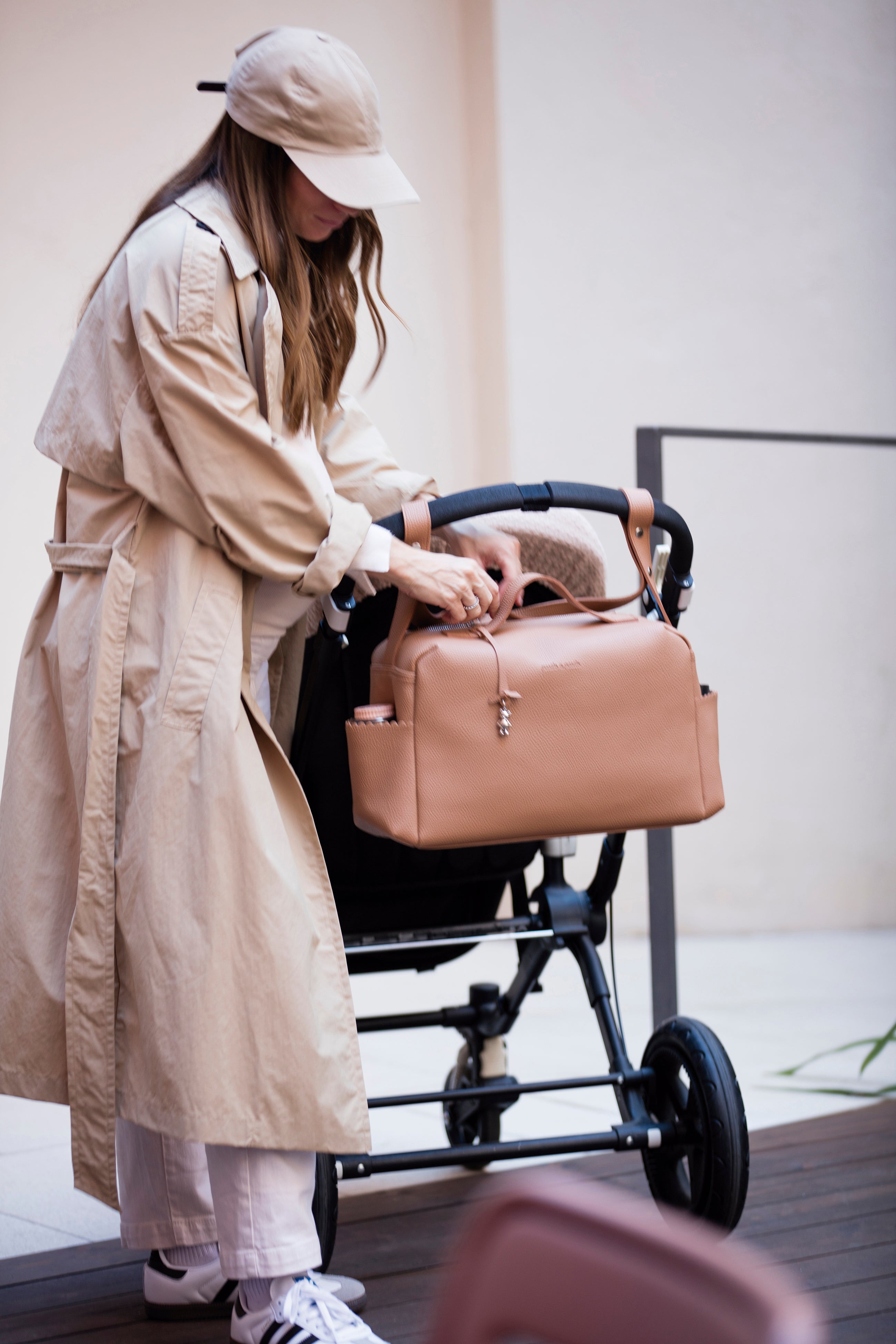 Wickeltasche Icon Caramel