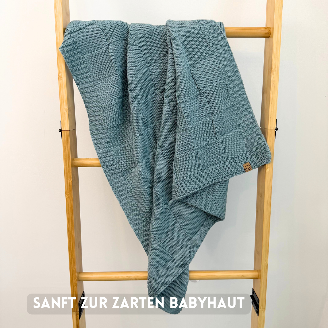 Strickdecke - 100% Merinowolle