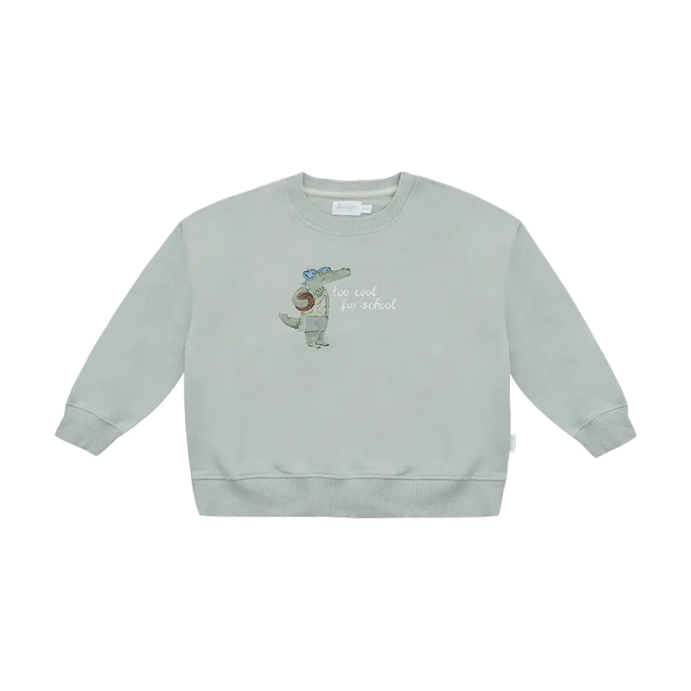Unisex Oversized Sweatshirt ‘Too Cool for School’