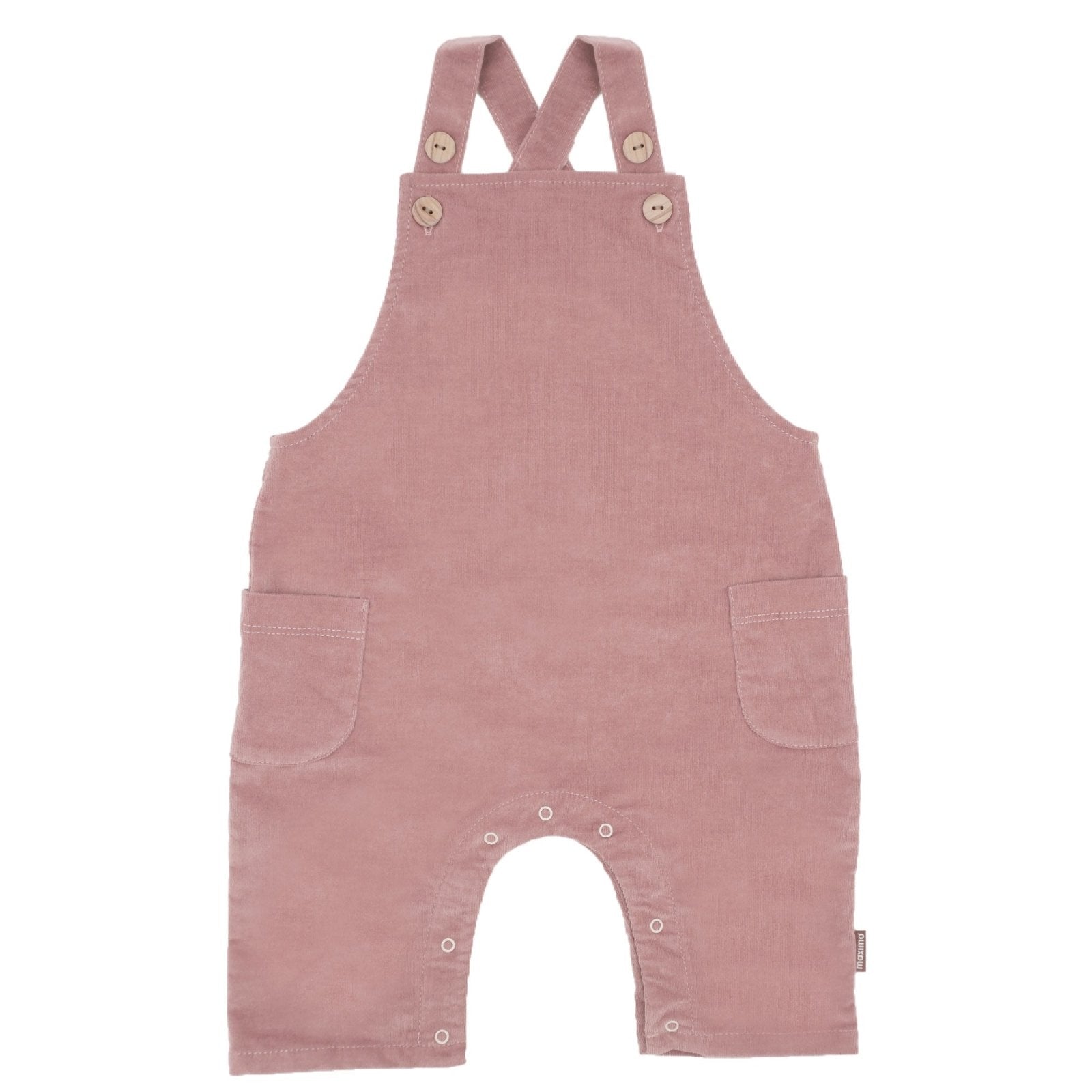 BABY - Latzhose Cord Jersey - BergBiber GmbH