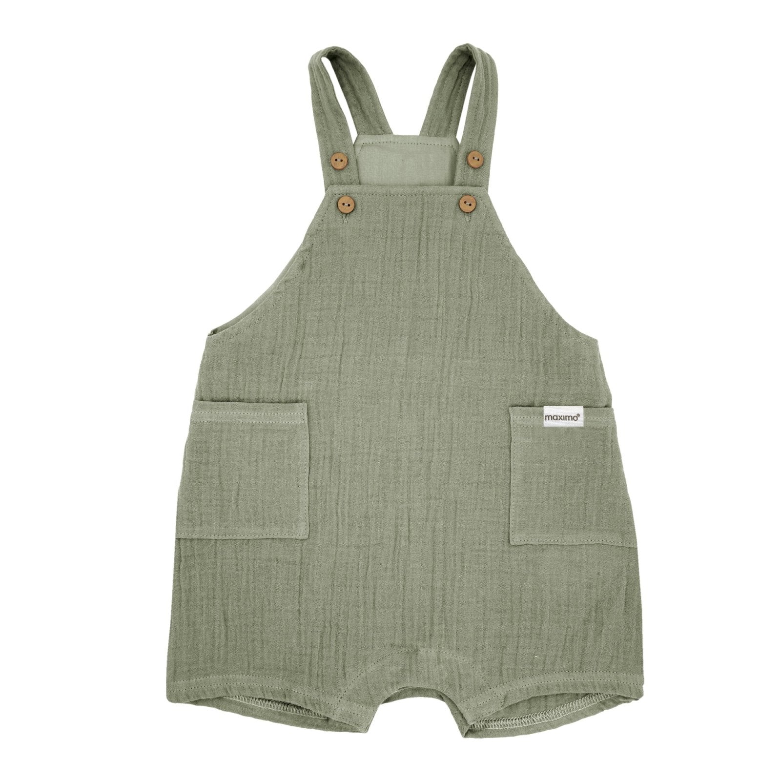 Baby-Latzshorts aus Musselin - BergBiber GmbH