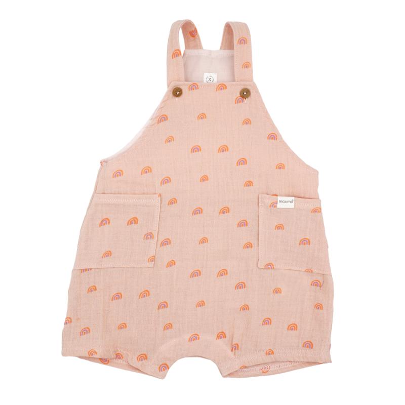 Baby-Latzshorts aus Musselin - BergBiber GmbH