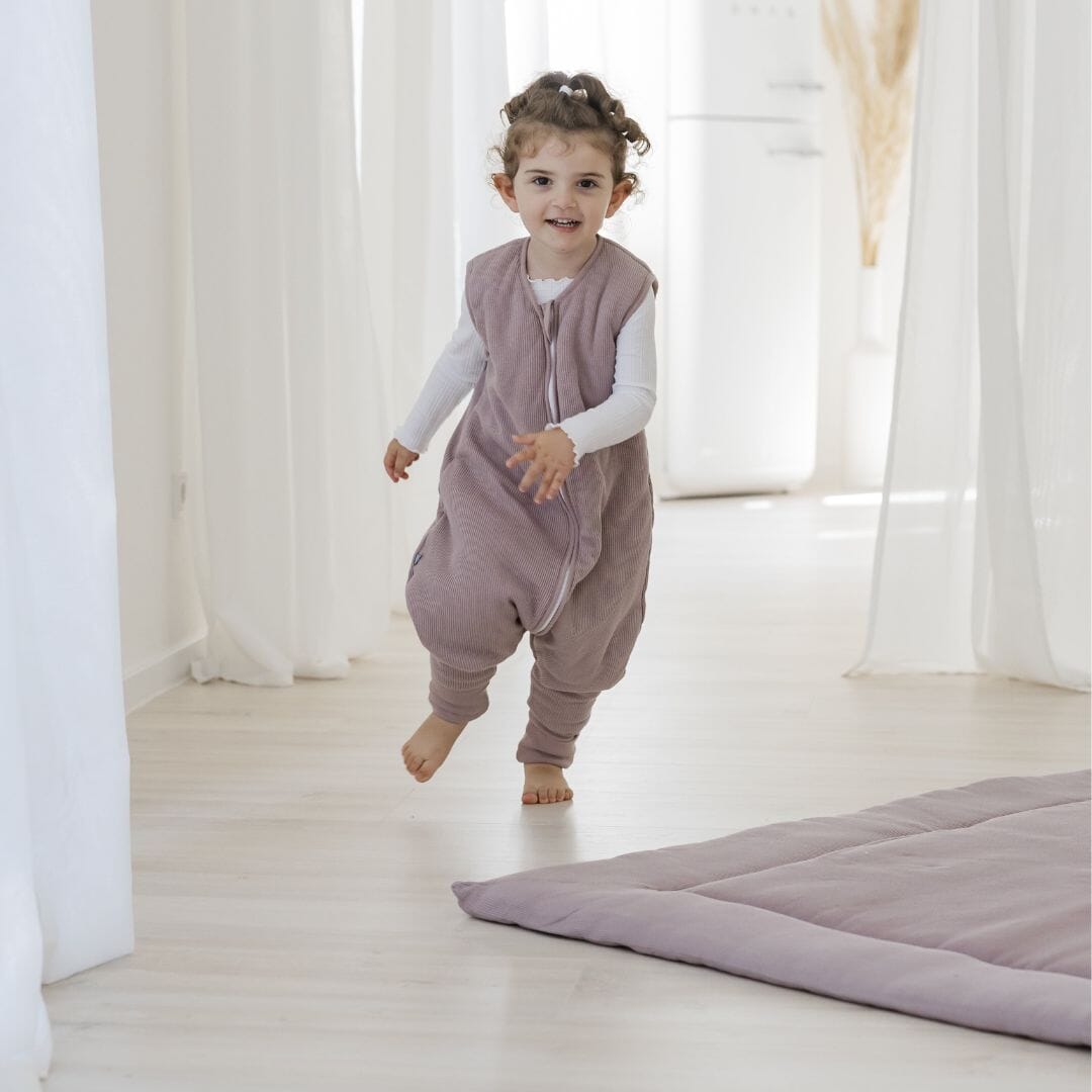 emma & noah Schlafsack mit Umschlag-Fuß 2.5 TOG Essential Berry – Ansicht 3