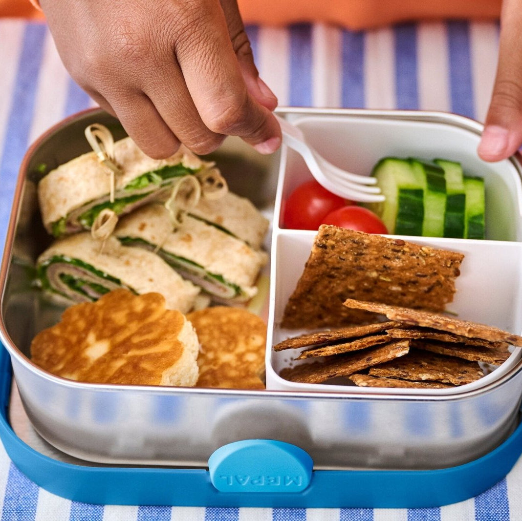 Campus Edelstahl Bento Brotdose mit Gabel - BergBiber GmbH