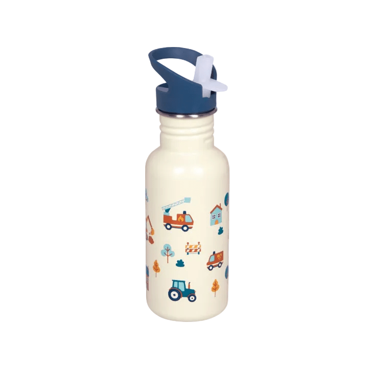 Edelstahlflasche Fahrzeuge - Wenn ich mal groß bin (0,5 l) - BergBiber GmbH