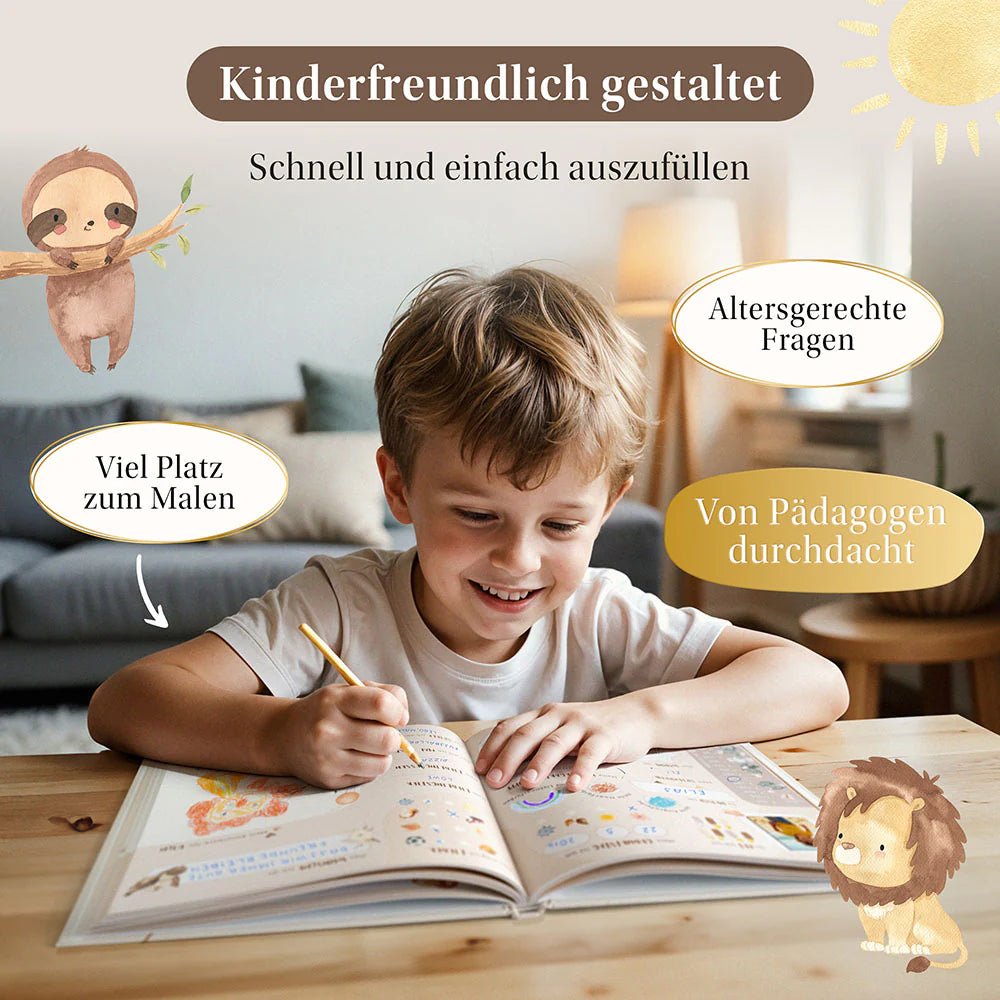 Freundebuch Kindergarten Boho - BergBiber GmbH