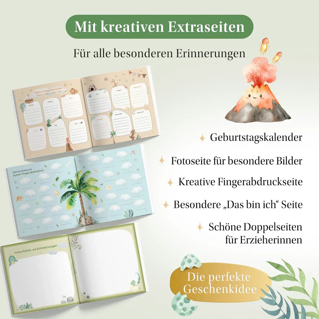 Freundebuch Kindergarten Dino - BergBiber GmbH