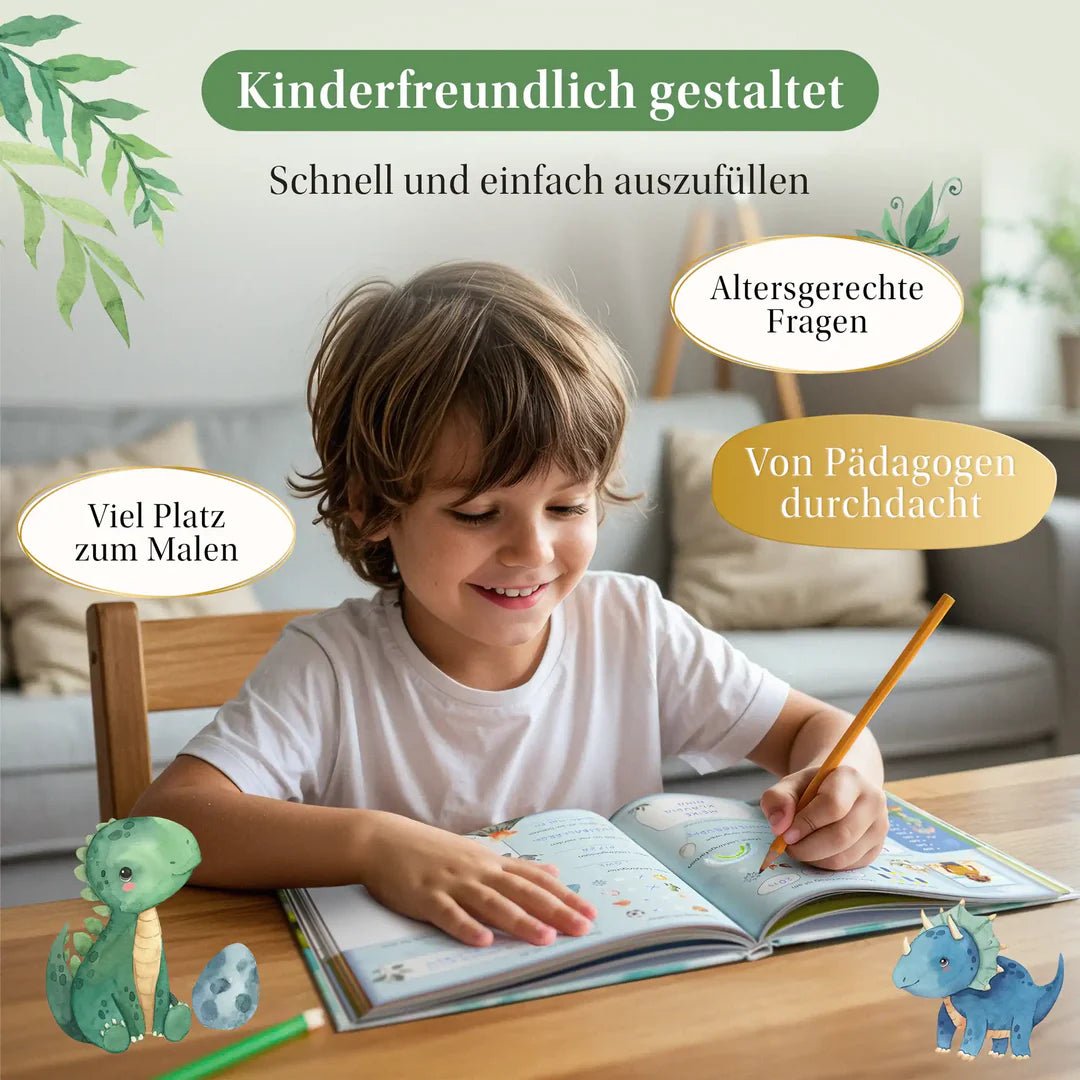 Freundebuch Kindergarten Dino - BergBiber GmbH