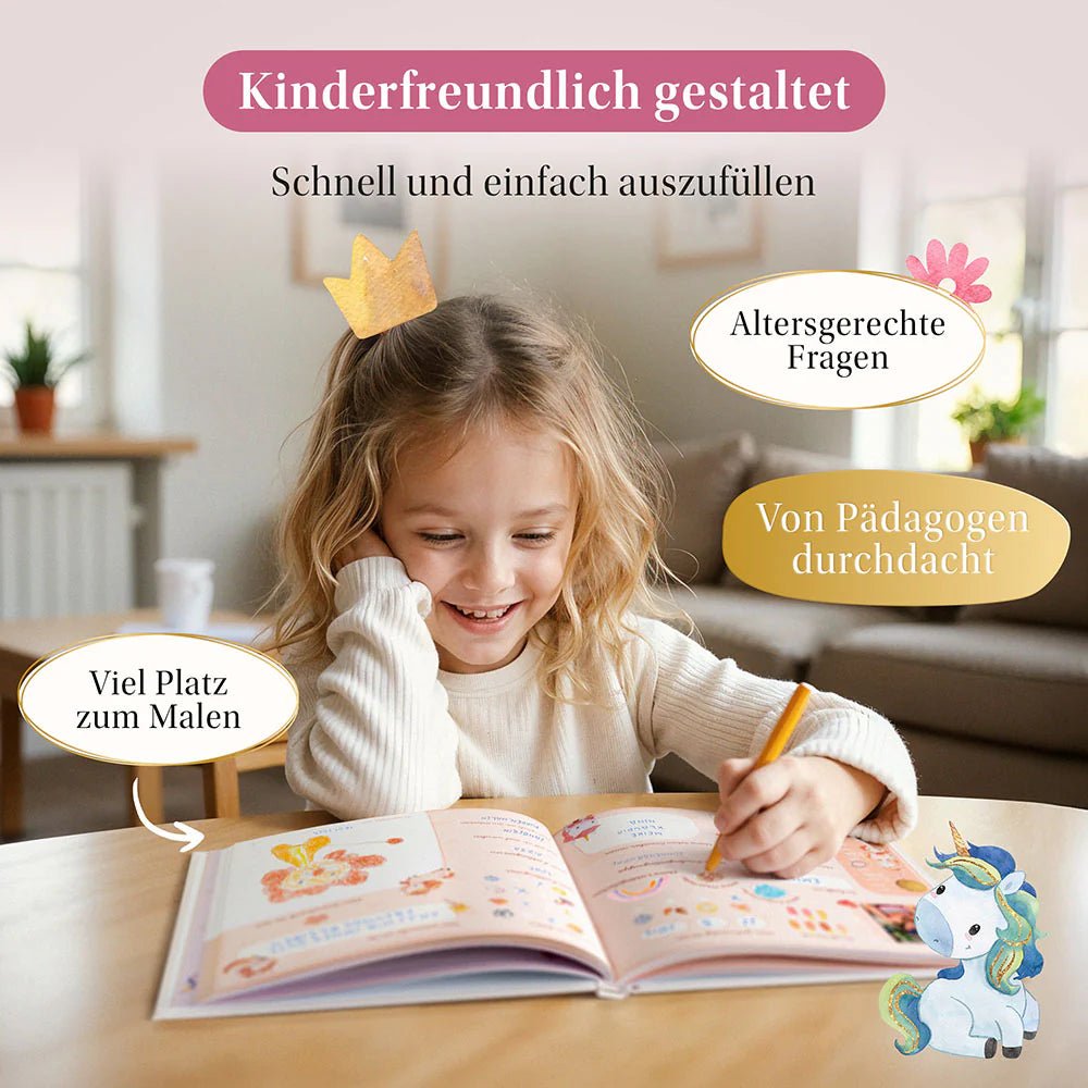 Freundebuch Kindergarten Einhorn - BergBiber GmbH