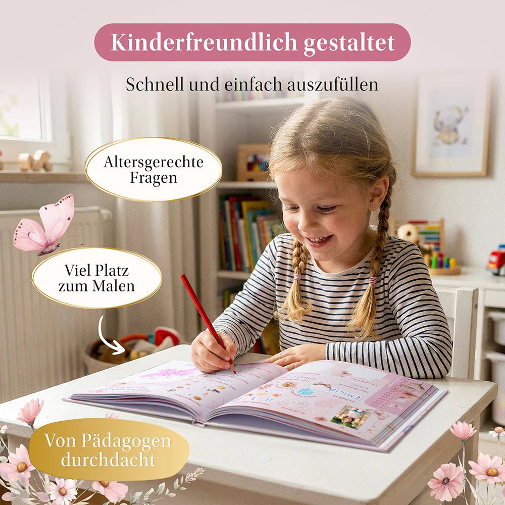 Freundebuch Kindergarten Schmetterling - BergBiber GmbH