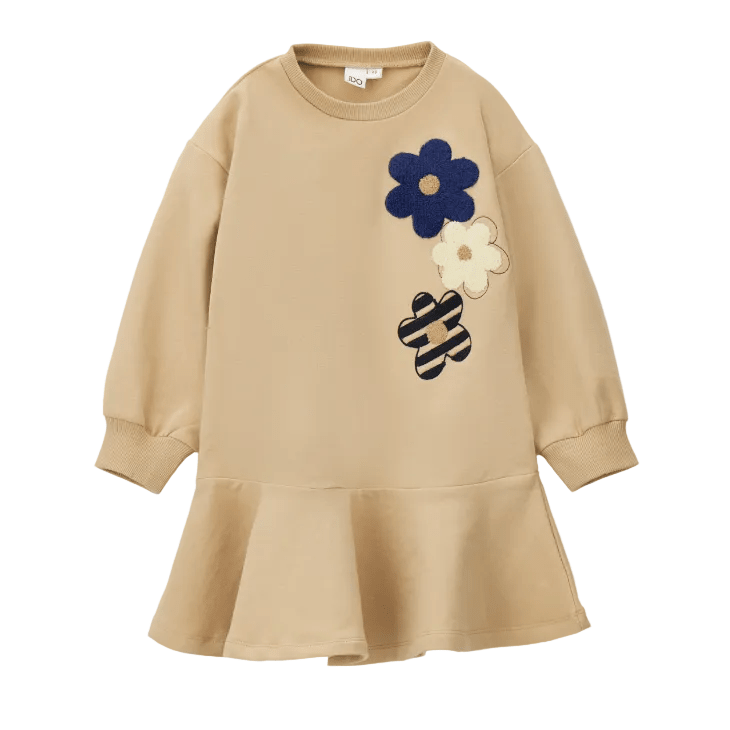 iDO Kleid mit Blumenapplikationen