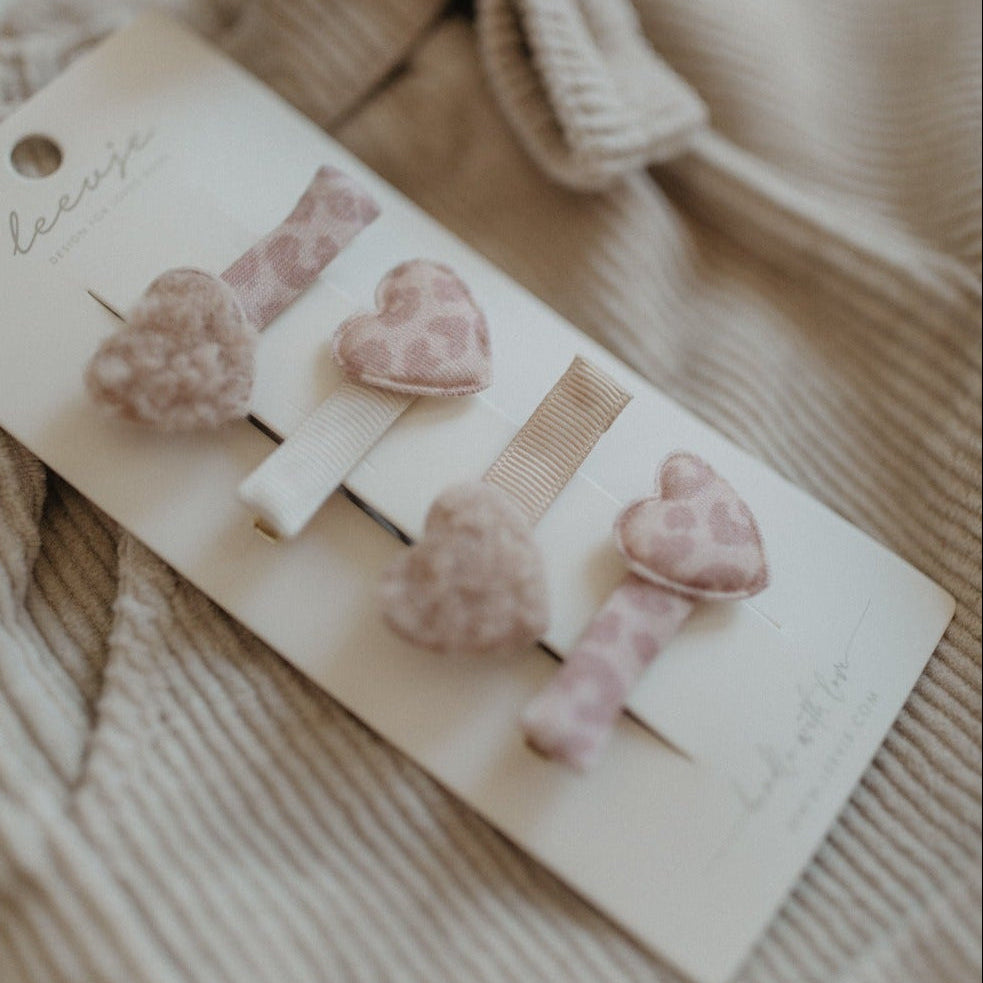 Haarspangen „Leo Hearts“ – Ansicht 2