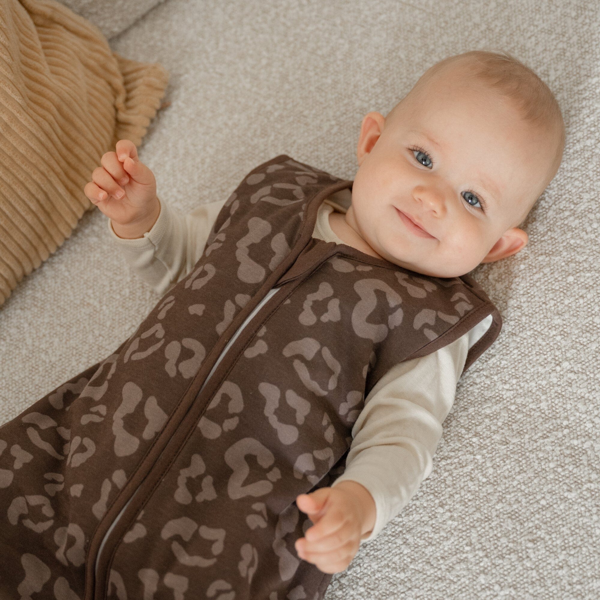 emma & noah Schlafsack 2.5 TOG Leo Chocolate – Ansicht 3