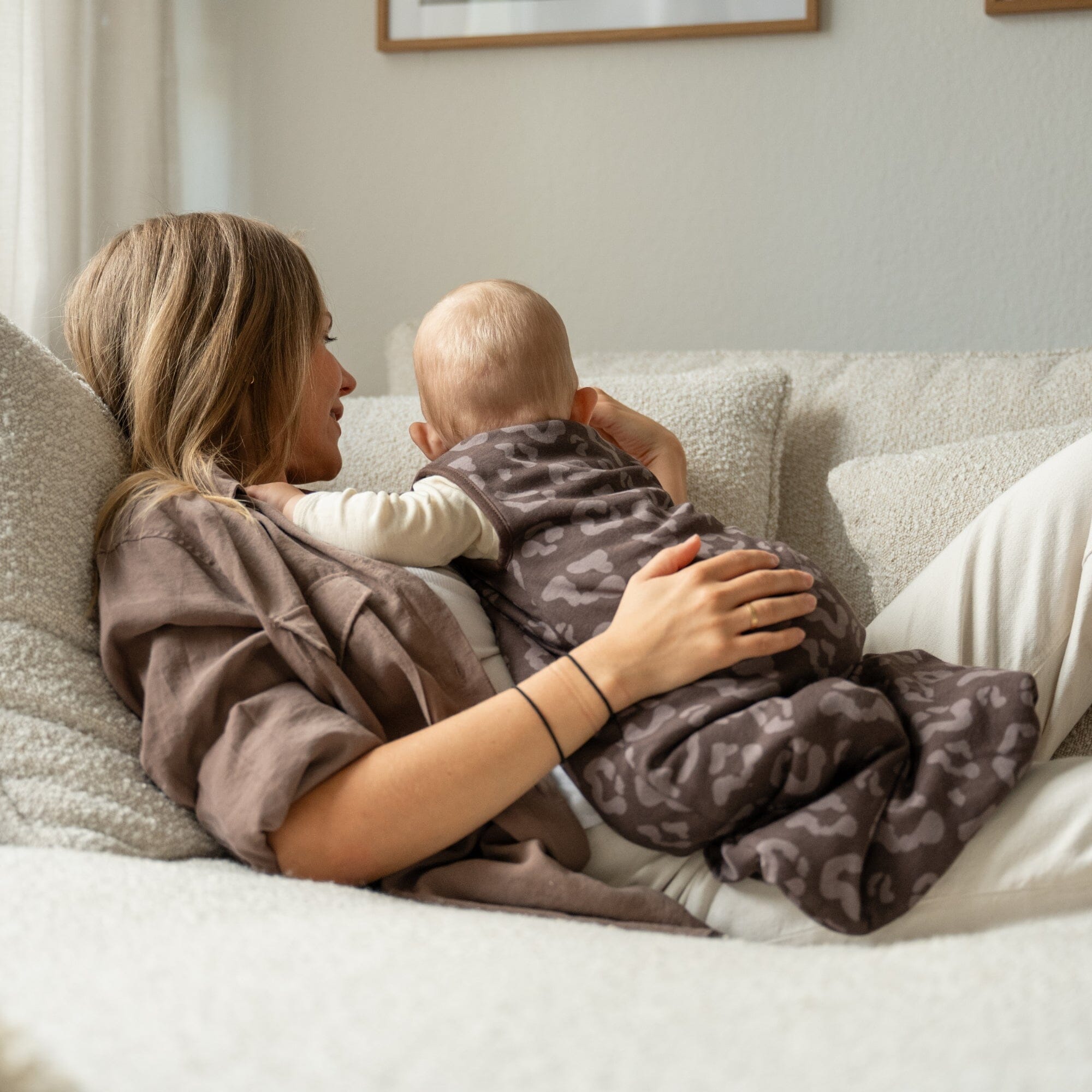 emma & noah Schlafsack 2.5 TOG Leo Chocolate – Ansicht 4