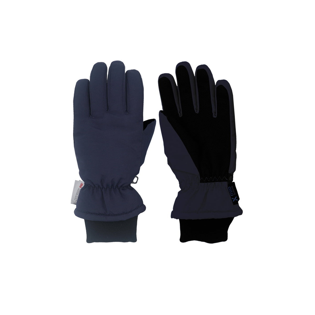 Kids Thermo-Fingerhandschuhe Navy – Produktansicht