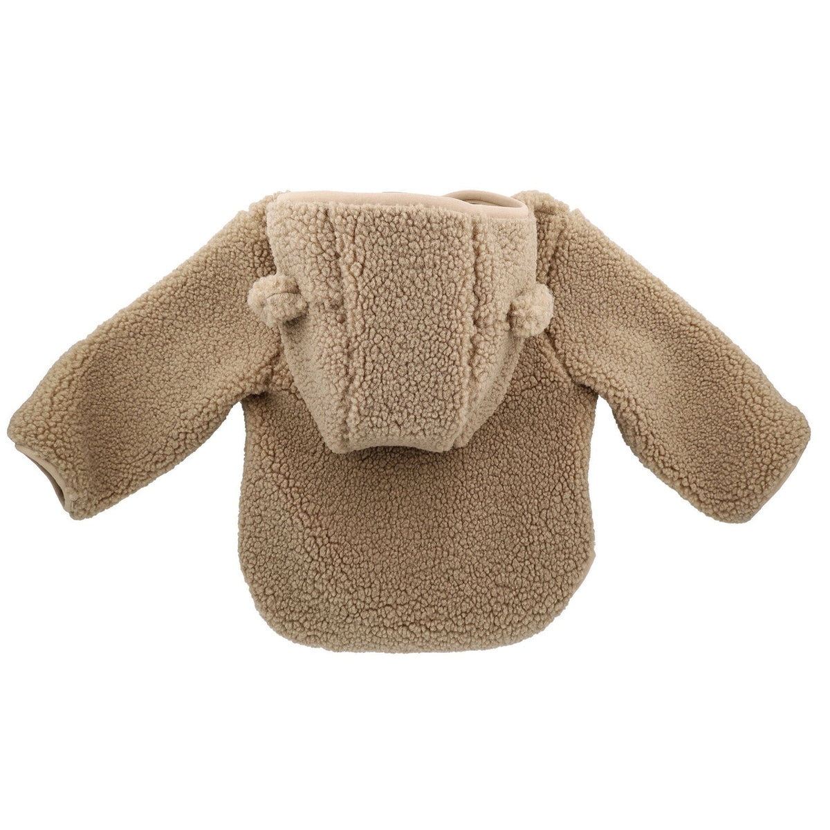 maximo Baby-Sherpajacke mit Bärenohren – Flanell