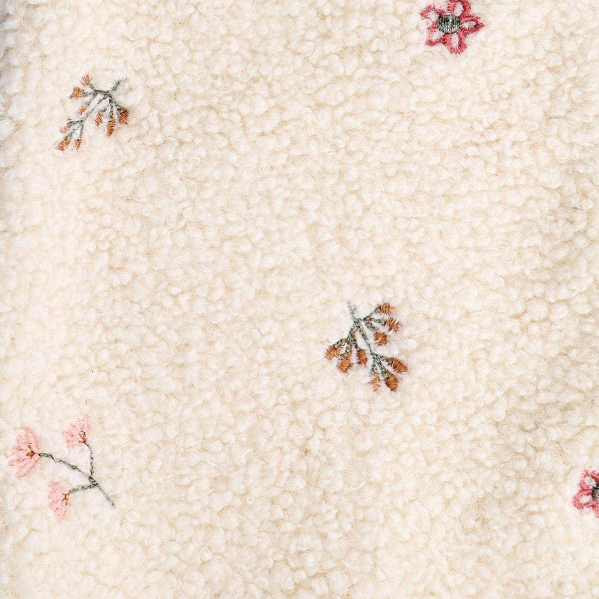 maximo Baby-Sherpaoverall mit Blümchen – Muschel