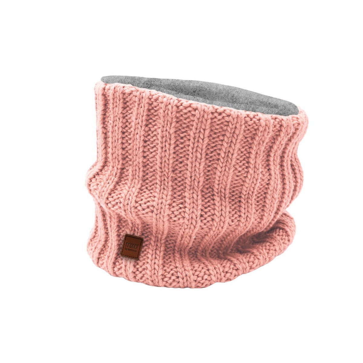 maximo Kids Tube-Schal Rippstrick – Ash rose - BergBiber GmbH