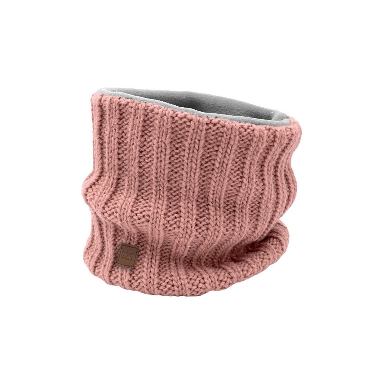maximo Kids Tube-Schal Rippstrick – Ash rose - BergBiber GmbH
