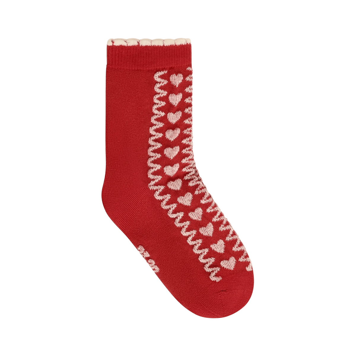 Minymo Socke Rose Dust – Muster