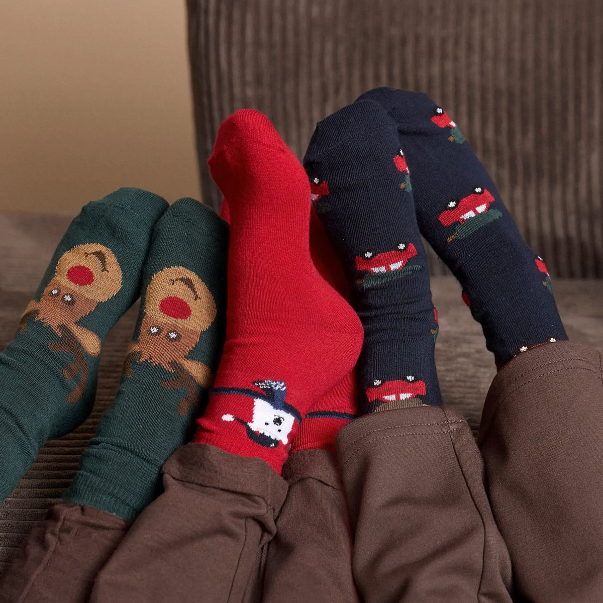 Minymo Kinder-Socken Parisian Night – Moodaufnahme