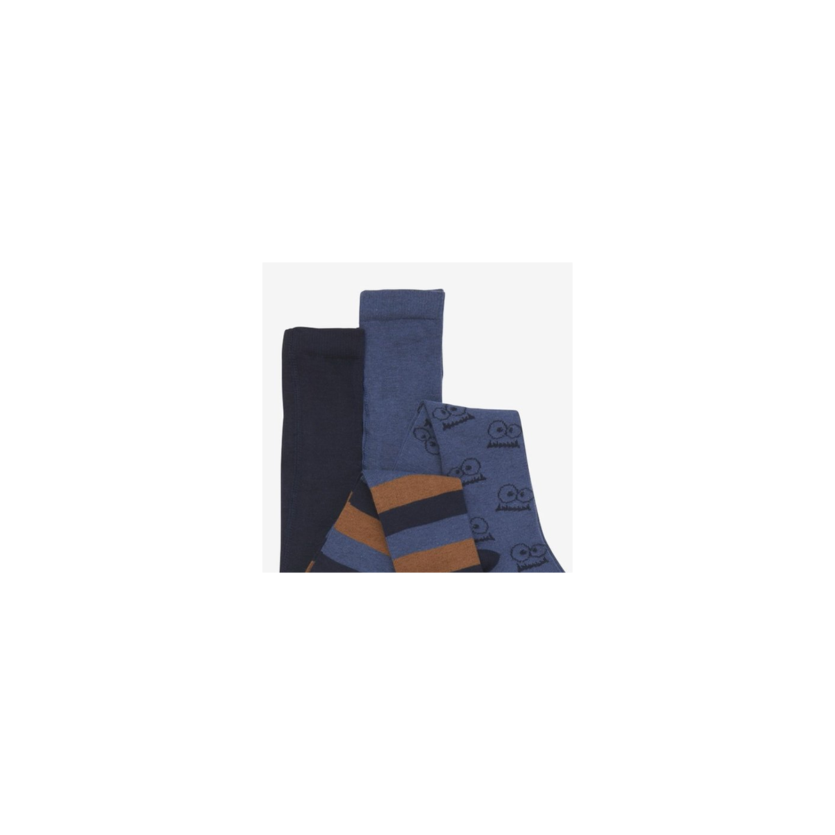 Minymo Baby-Strumpfhosen Total Eclipse – weicher Bund