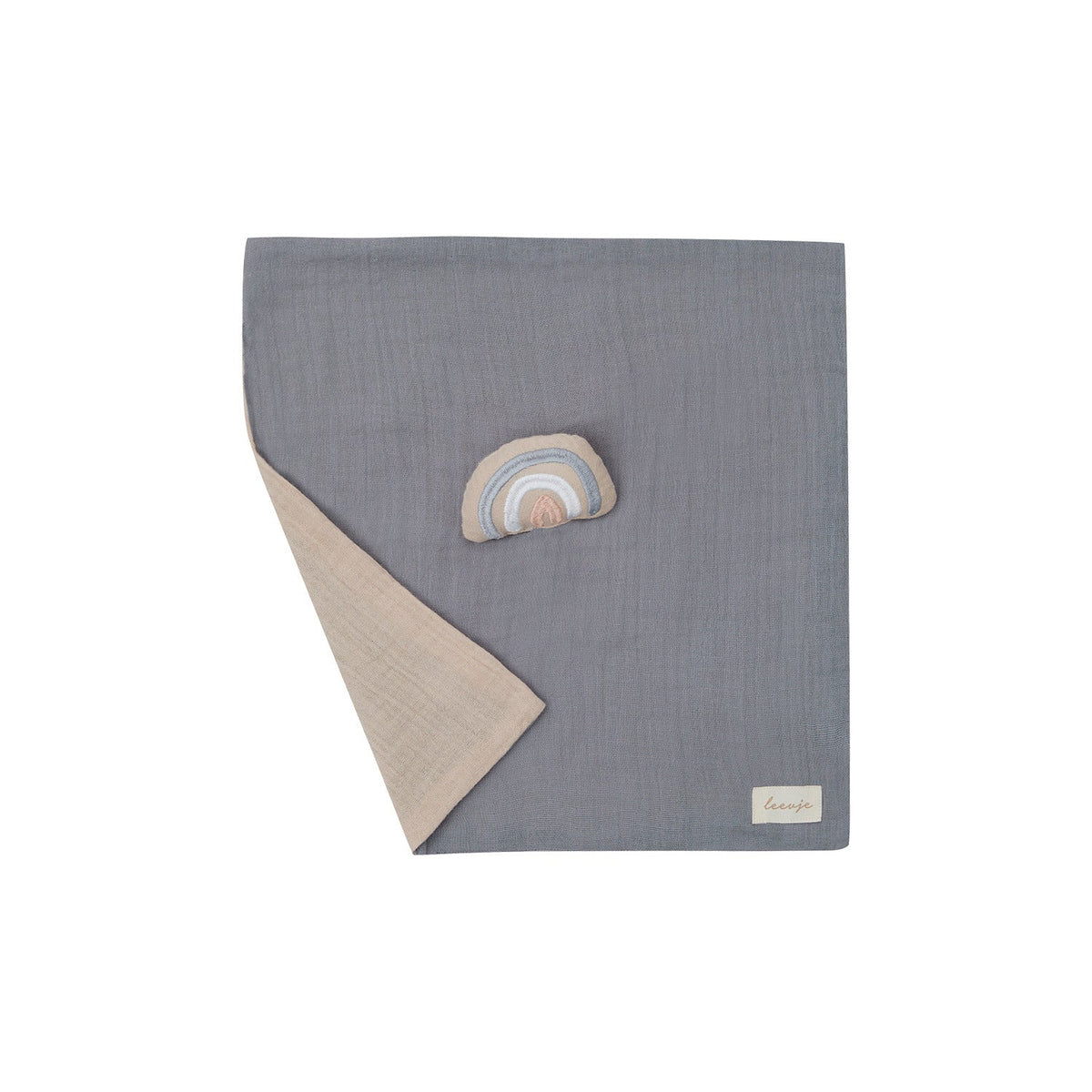 Musselin-Kuscheltuch „Rainbow“ – Produktansicht