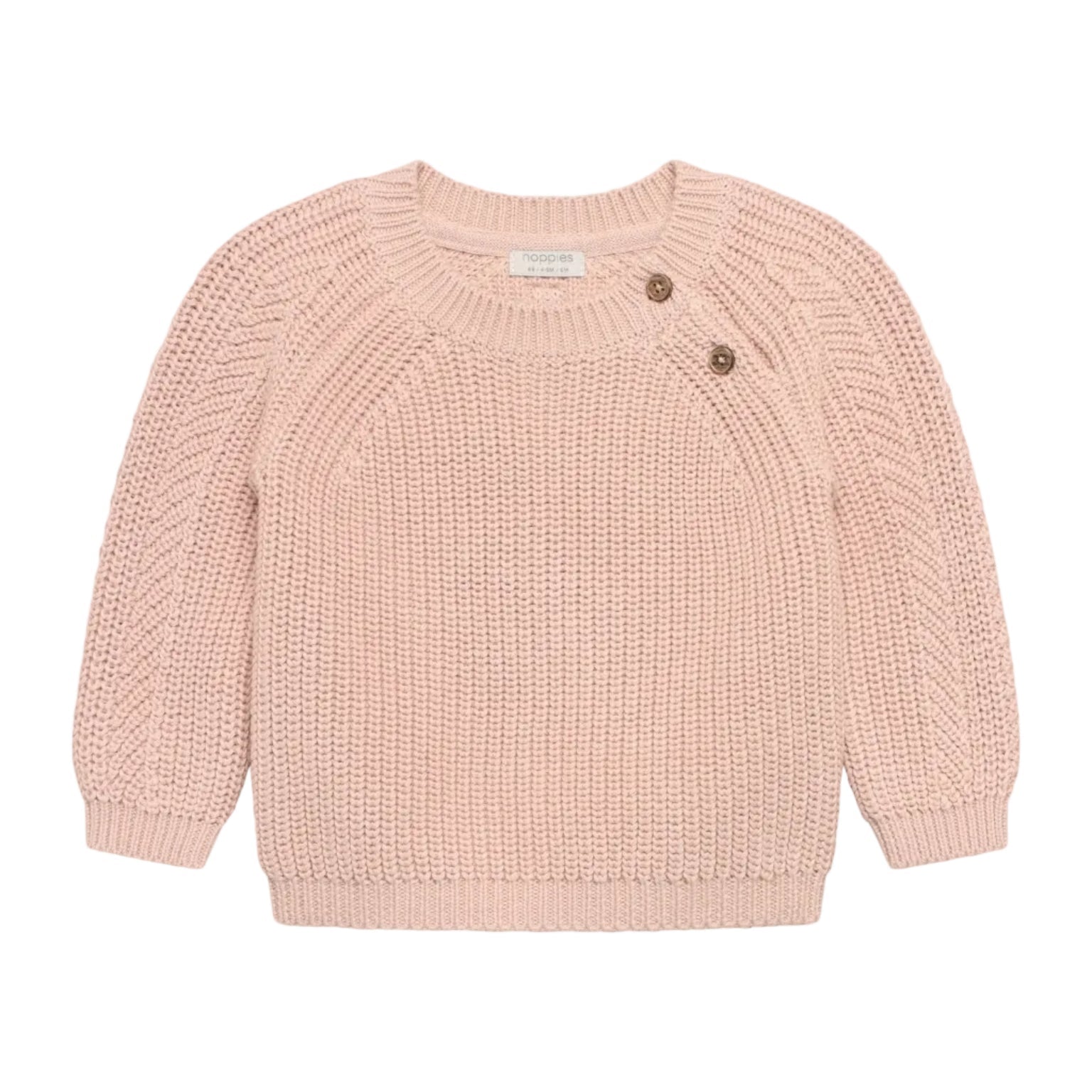 Noppies Baby Strickpullover „Rose Dust“ – GOTS Bio-Baumwolle - BergBiber GmbH