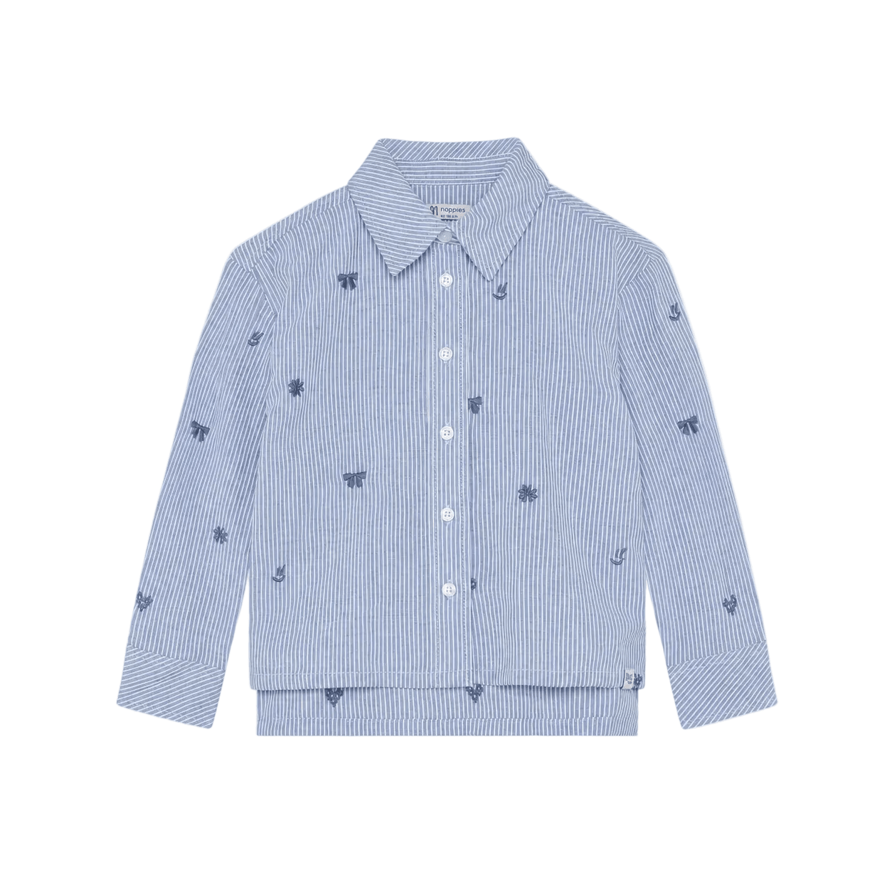 Noppies Kids Bluse mit Streifen – Light Blue - BergBiber GmbH