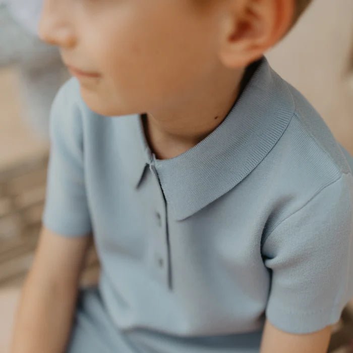 Unisex Knitted Polo Shirt - BergBiber GmbH