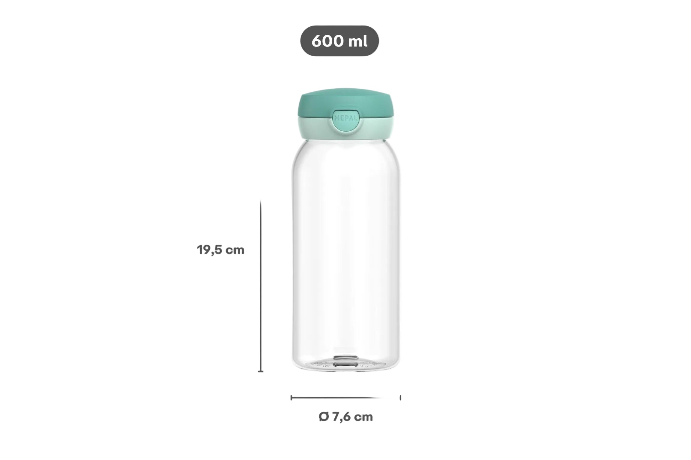 Campus Trinkflasche mit Klappdeckel 600 ml - Paw Patrol Dino Movie